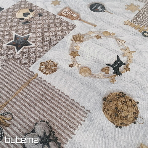 Decorative fabric NEVADA gray