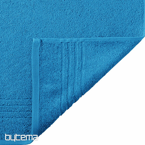 Luxury towel and bath towel MADISON 322 dark turquoise