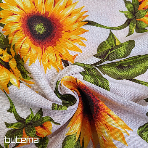 Decorative fabric SUNFLOWER cutlet
