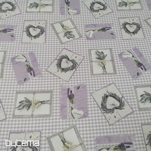 Decorative fabric LAVANDA  CHAMP C