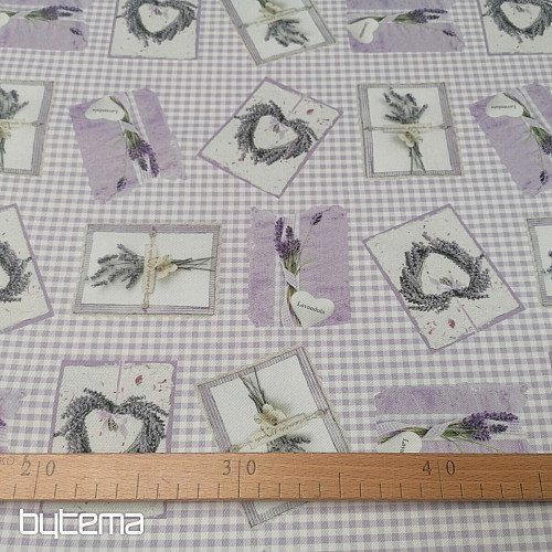Decorative fabric LAVANDA  CHAMP C