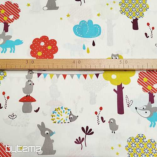 Cotton fabric ANIMALS II
