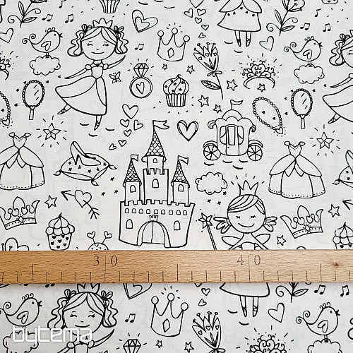PRINCESS painting fabric