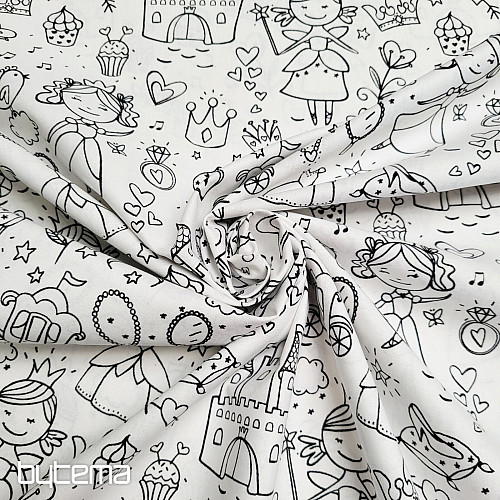 PRINCESS painting fabric