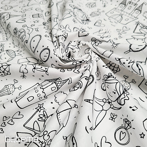 PRINCESS painting fabric