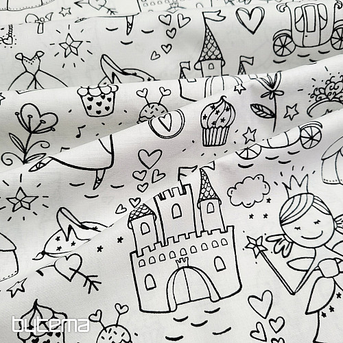 PRINCESS painting fabric