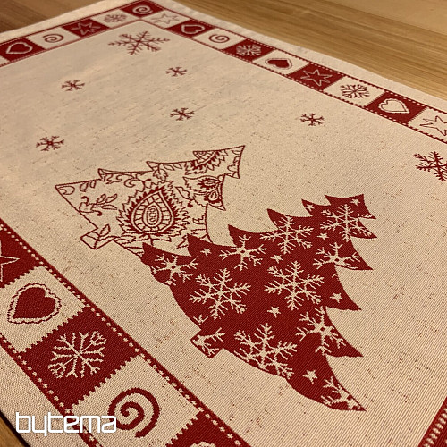 Table setting Christmas TREE