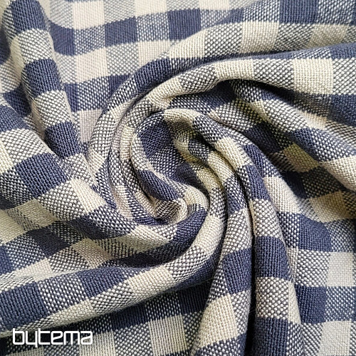 Decorative fabric MERIGNAC 6047/005 graphite/lin