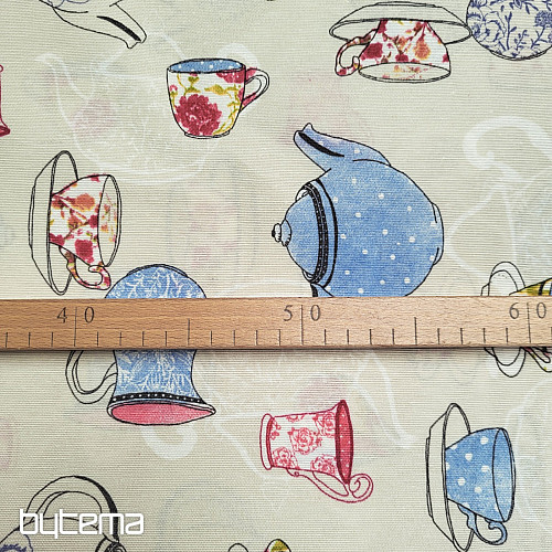 Decorative fabric TEA SET