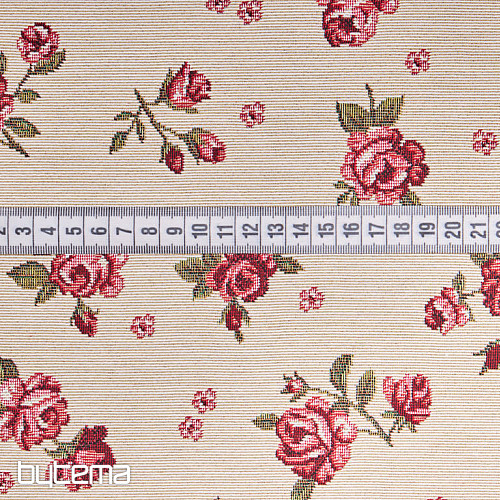 Tapestry fabric EDEN ROSES