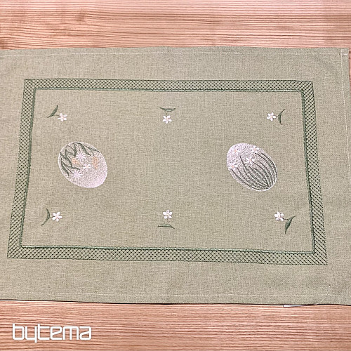 Place setting EASTER egg