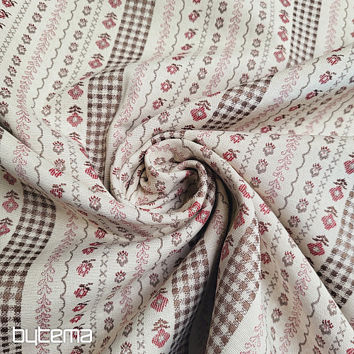 Fabric TOSCANA VALERY 17 RIGA stripe