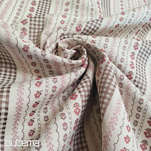 Fabric TOSCANA VALERY 17 RIGA stripe