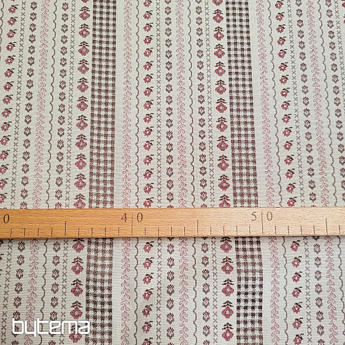 Fabric TOSCANA VALERY 17 RIGA stripe
