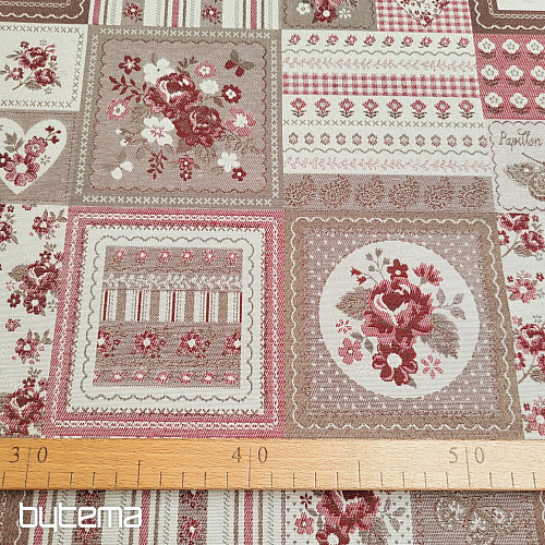 Decorative fabric TOSCANA VALERY 17 PATCH