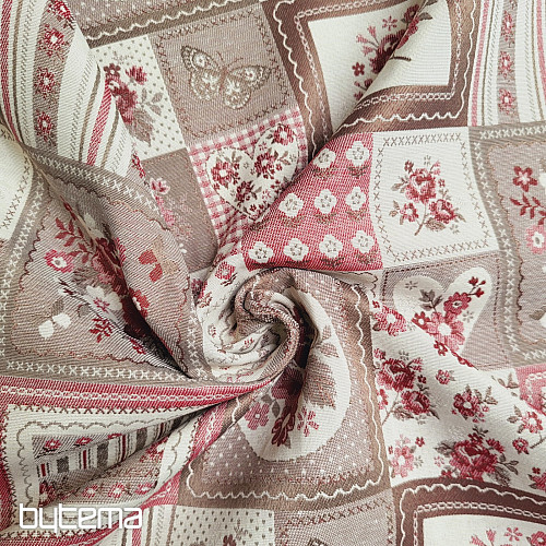 Decorative fabric TOSCANA VALERY 17 PATCH