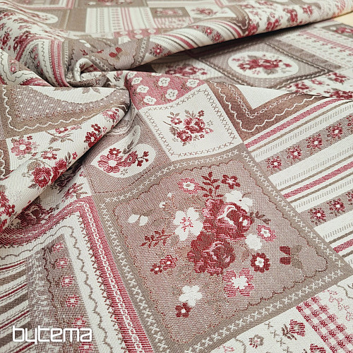 Decorative fabric TOSCANA VALERY 17 PATCH