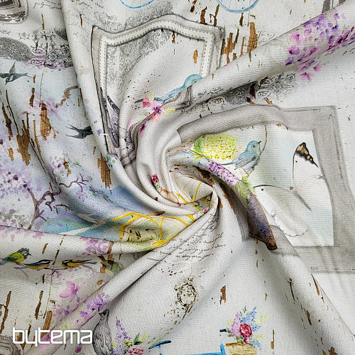 Decorative fabric ROMANTIC I digital