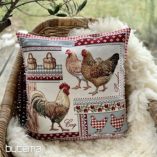 Tapestry pillow-case Farm