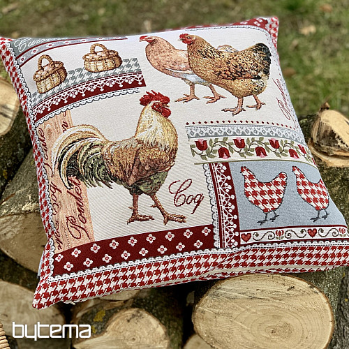 Tapestry pillow-case Farm