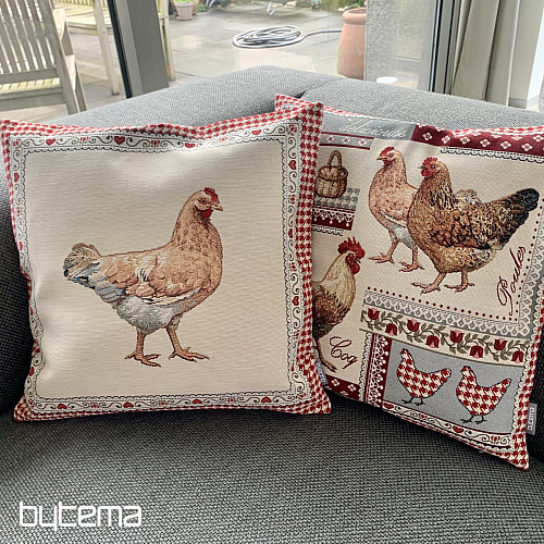 Tapestry pillow-case Farm