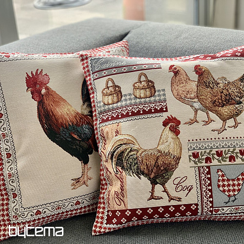 Tapestry pillow-case Rooster 1