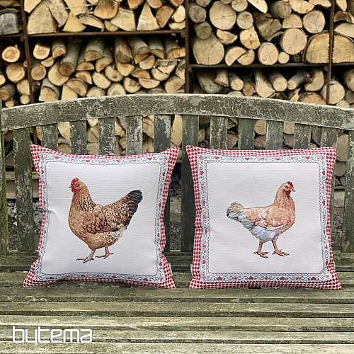 Tapestry pillow-case Hen 1