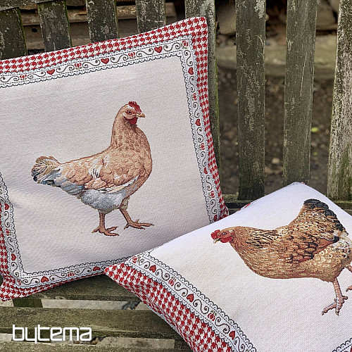 Tapestry pillow-case Hen 1