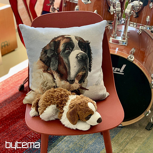 Tapestry pillow-case Saint Bernard