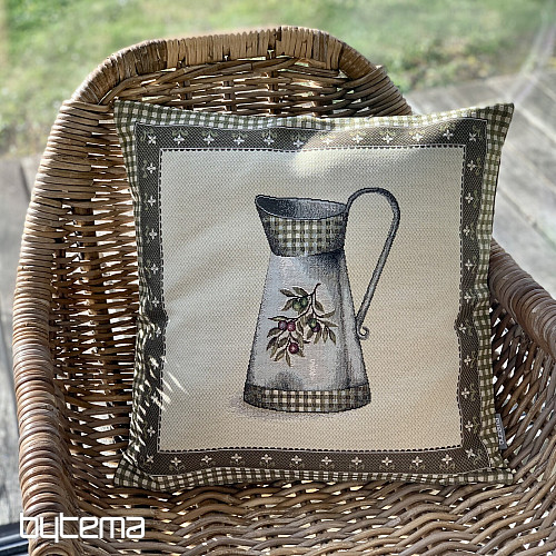 Gobelin cushion cover OLIVE POT