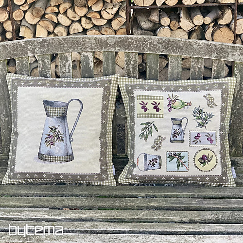 Gobelin cushion cover OLIVE POT