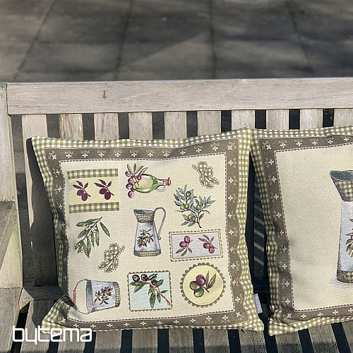Gobelin cushion cover OLIVE