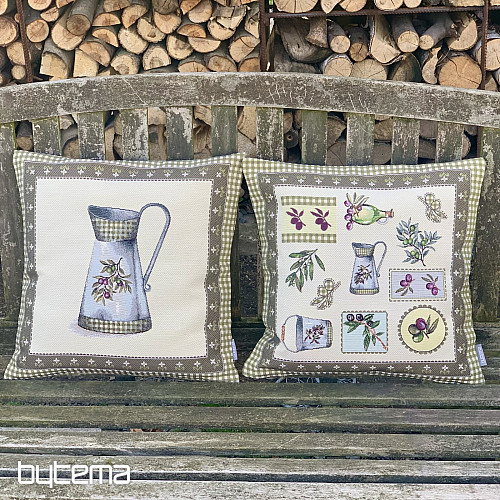Gobelin cushion cover OLIVE