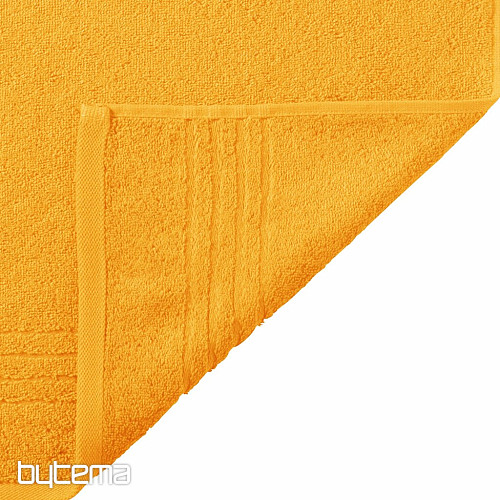 Luxury towel and bath towel MADISON 191 yellow