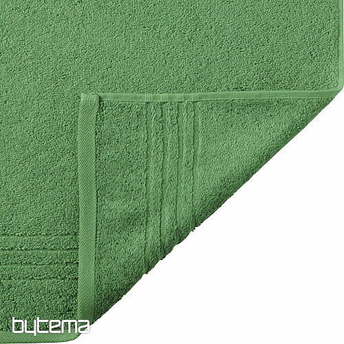 Luxury towel and bath towel MADISON 482 dark green