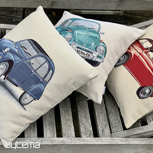 Tapestry cushion cover FIAT RED