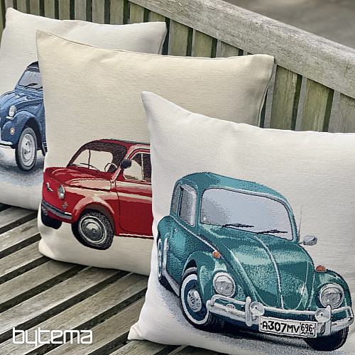 Tapestry cushion cover FIAT RED