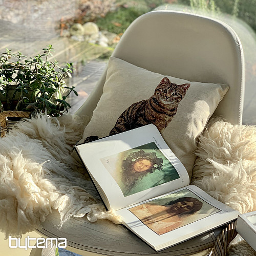 Tapestry pillow-case CAT TABS