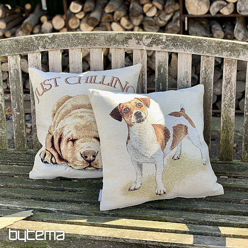 Tapestry pillowcase DOG NUT