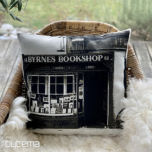 Tapestry pillowcase BOOKSHOP