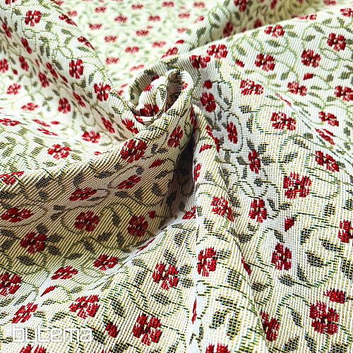 Tapestry fabric VINTAGE FLOWERS