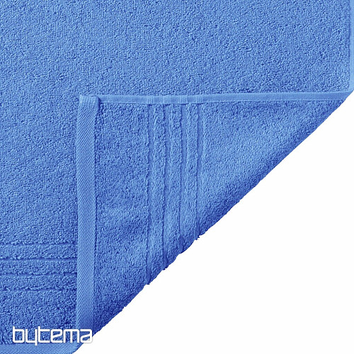 Luxury towel and bath towel MADISON 326 sv. blue