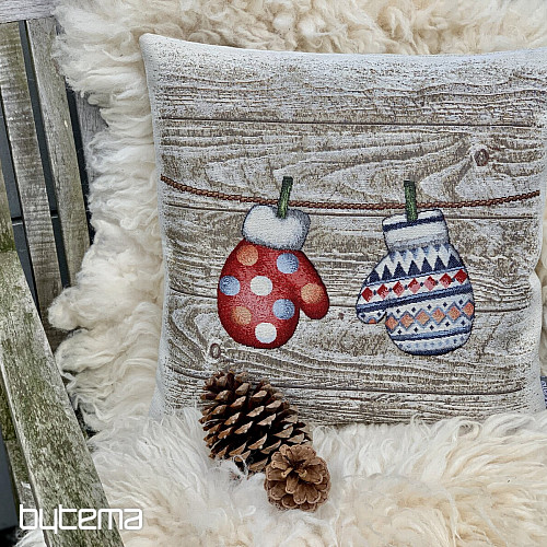 Christmas tapestry cover COUNTRY GLOVES