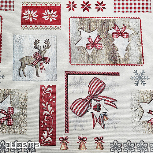 Tapestry fabric COUNTRY CHRISTMAS