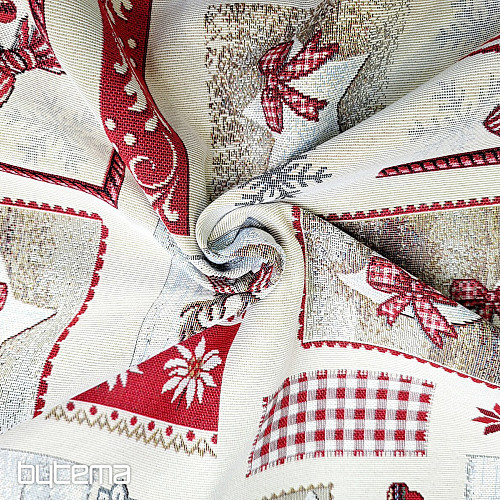 Tapestry fabric COUNTRY CHRISTMAS