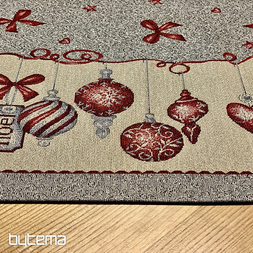 Christmas tapestry tablecloth NOEL