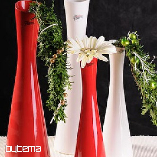 LINK white porcelain vase