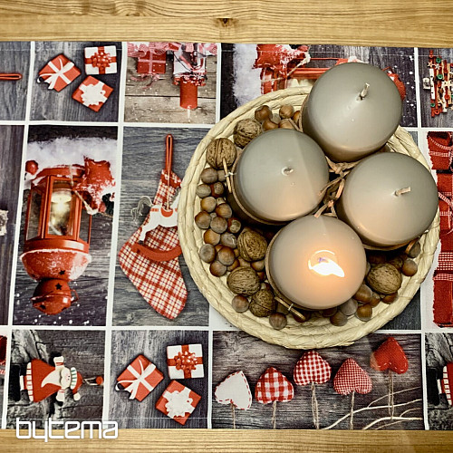 Christmas tablecloth and shawls V149
