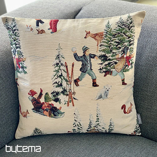 SKIERS cushion cover