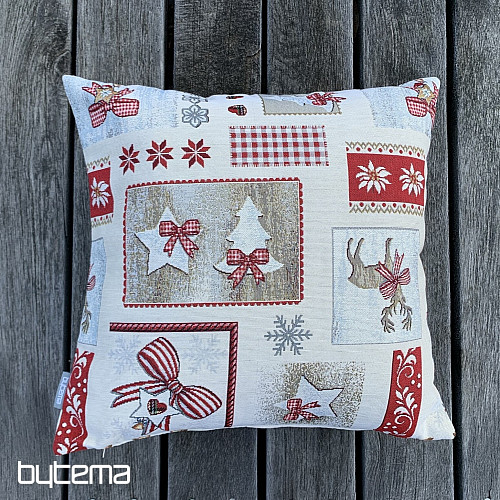 Christmas tapestry cover COUNTRY CHRISTMAS